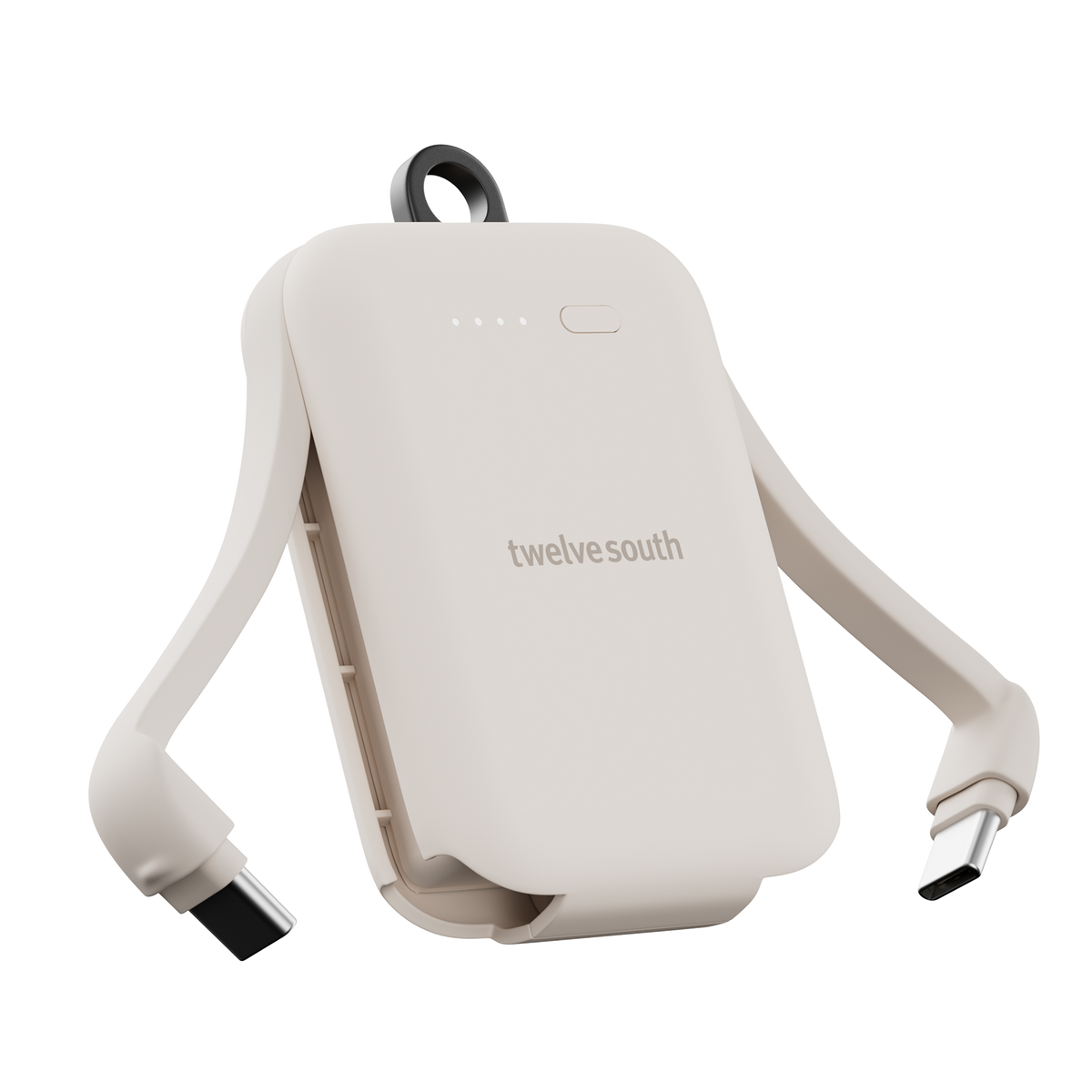White Twelve South product with USB cables on a white background