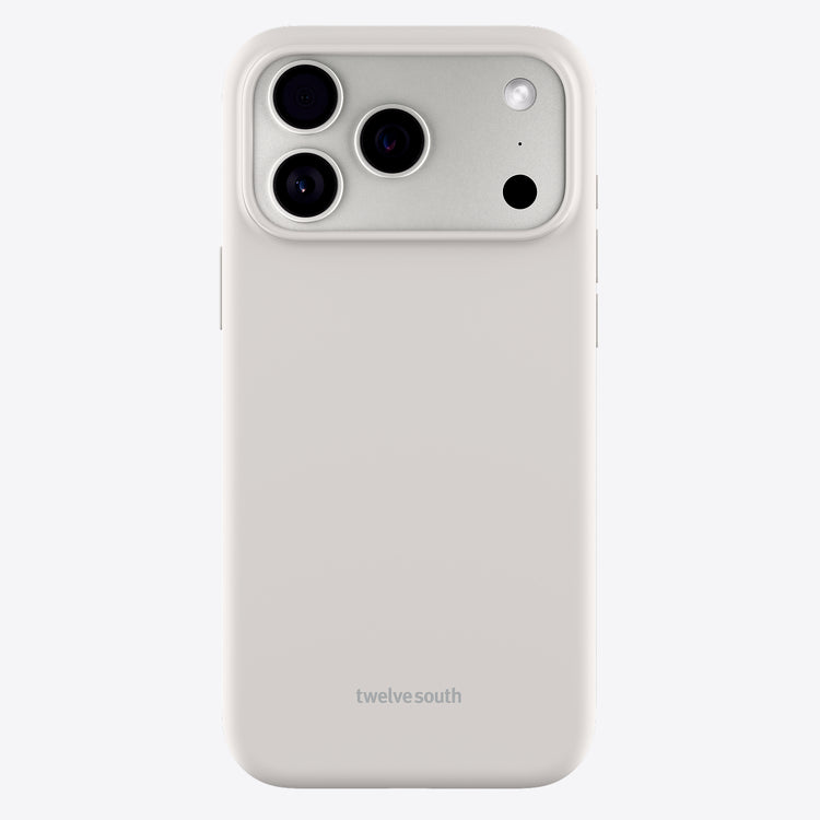 Phone case with camera cutouts on a white background